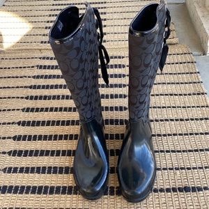 Coach Rain Boots